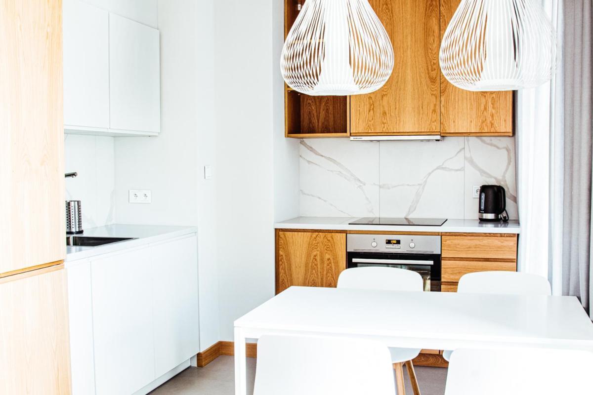 Apartamenty Muzeum II Wojny Swiatowej 格但斯克 外观 照片